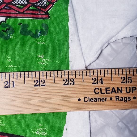 Vintage Looney Tunes Shirt Mens XL Acme Gas Station Graphic Freeze 90s 1994 - Picture 12 of 14